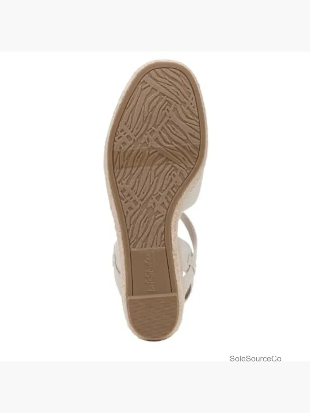 Espadrille Wedge Sandals with Soft System Comfort Technology Slip On Almond Toe